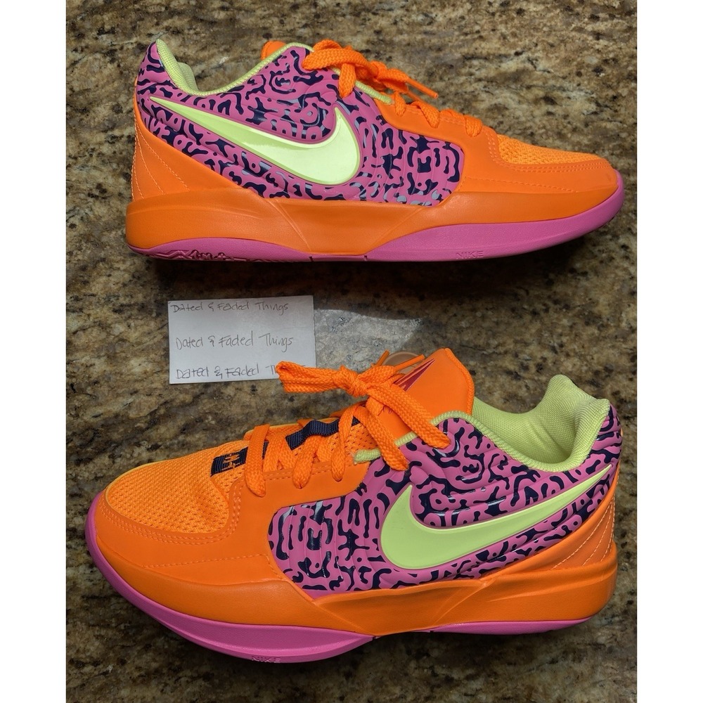Nike Ja 2 SE GS Rhythm of Ja Obsidian Lemon Kids Size 6.5 HM5061-400 *Brand New*